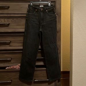 Black wrangler Wild West jeans